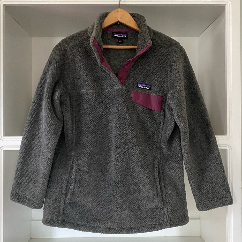 Patagonia Re-Tool Snap-T Pullover - Grey